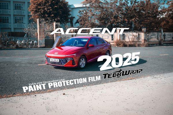 Dán PPF Teckwrap cho xe Accent 2024