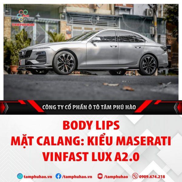 Độ body lip body kit cho VinFast LUX A2.0