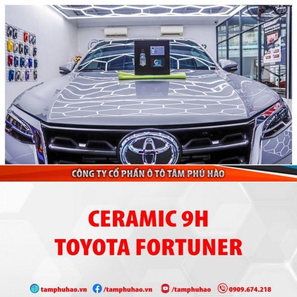 Phủ Ceramic GB 9H cho Toyota Fortuner