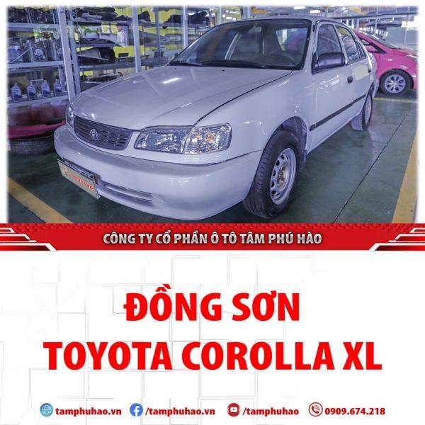 Đồng sơn cho Toyota Corolla XL